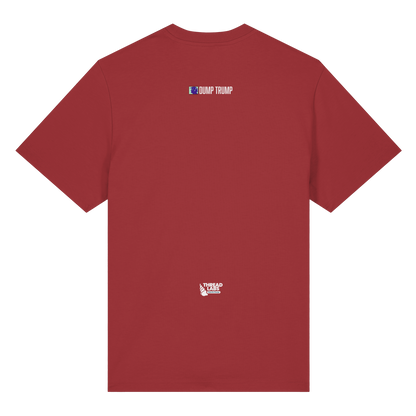Dump Trump - Error 404: Truth not found - Organic Heavy T-Shirt - ThreadLabs