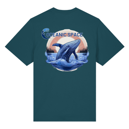 OCEANIC SPACE - Save our oceans - Organic Heavy T-Shirt - ThreadLabs