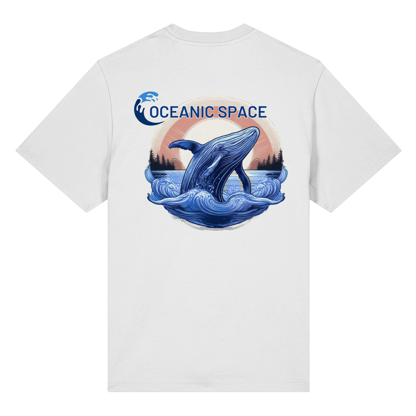 OCEANIC SPACE - Save our oceans - Organic Heavy T-Shirt - ThreadLabs