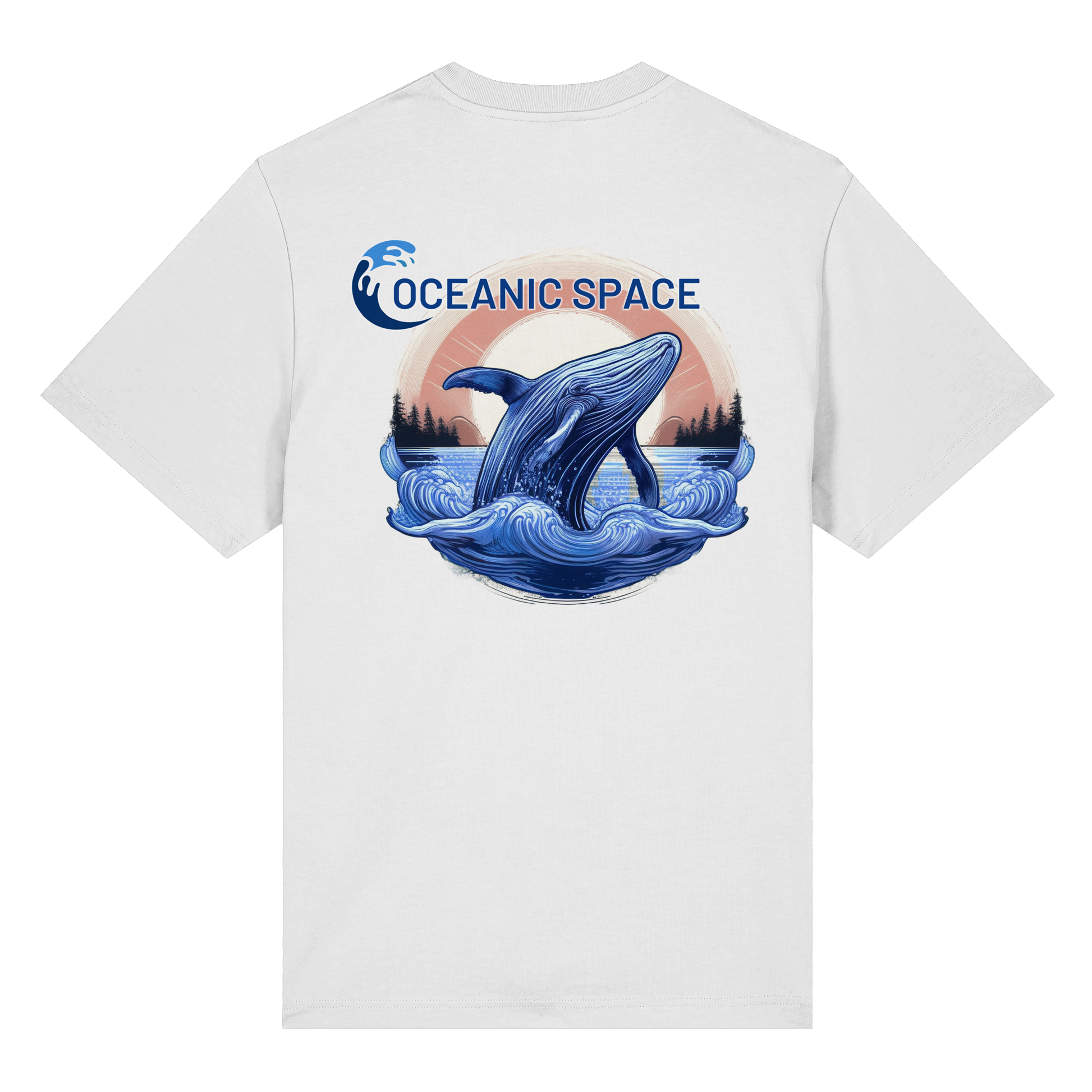 OCEANIC SPACE - Save our oceans - Organic Heavy T-Shirt - ThreadLabs