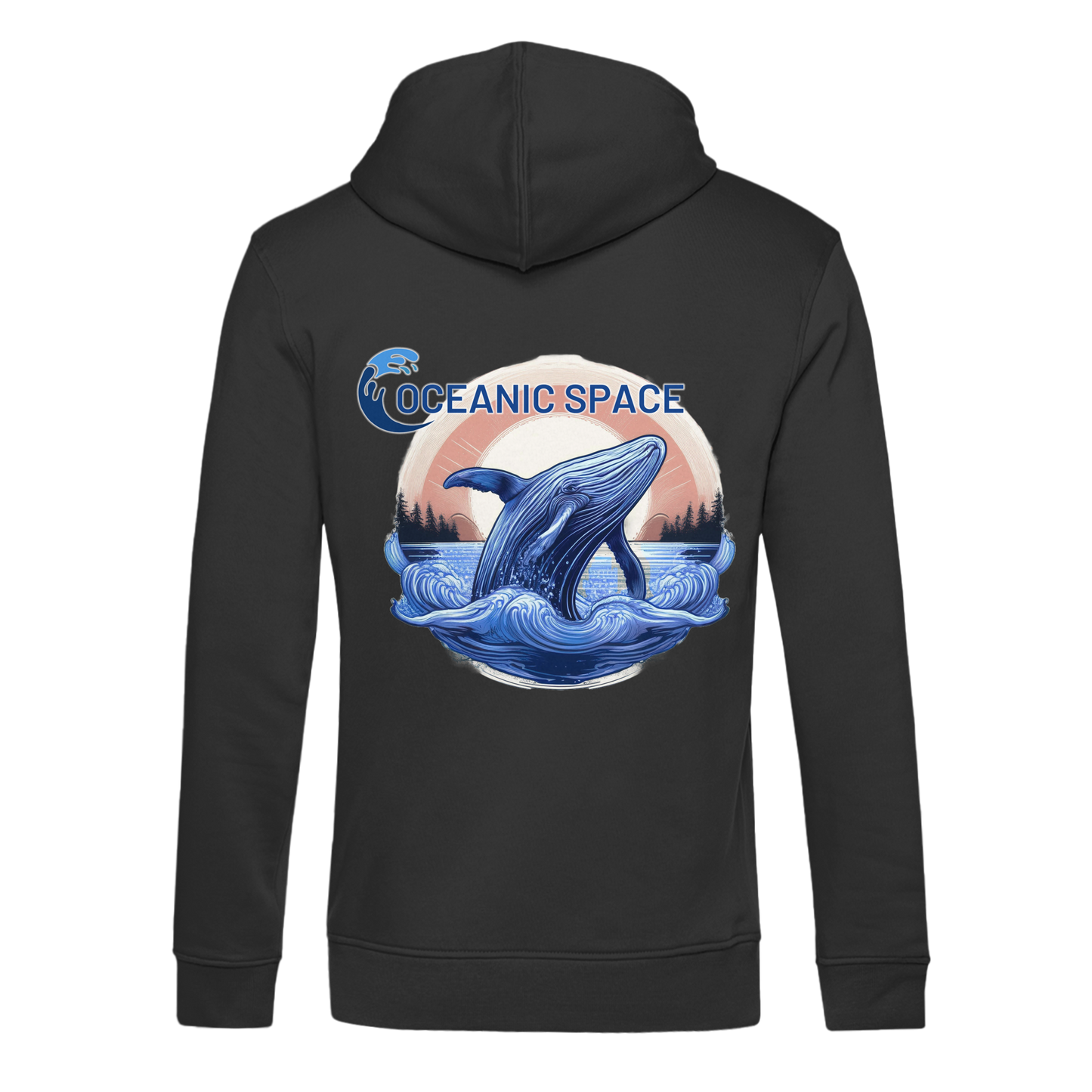 OCEANIC SPACE - Save our oceans - Organic Hoodie B&C - ThreadLabs