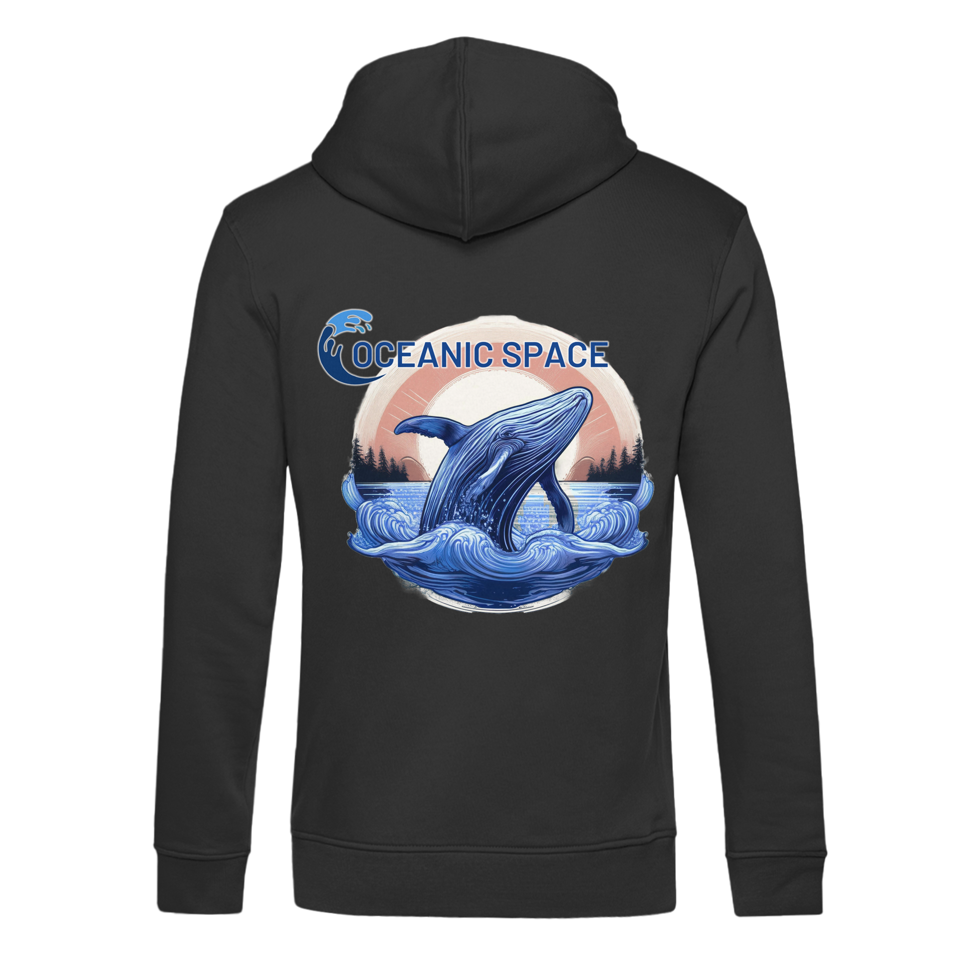 OCEANIC SPACE - Save our oceans - Organic Hoodie B&C - ThreadLabs