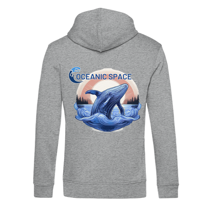 OCEANIC SPACE - Save our oceans - Organic Hoodie B&C - ThreadLabs