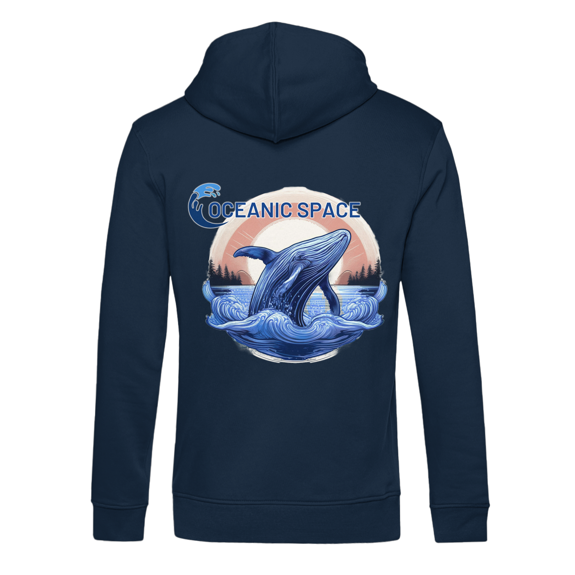 OCEANIC SPACE - Save our oceans - Organic Hoodie B&C - ThreadLabs