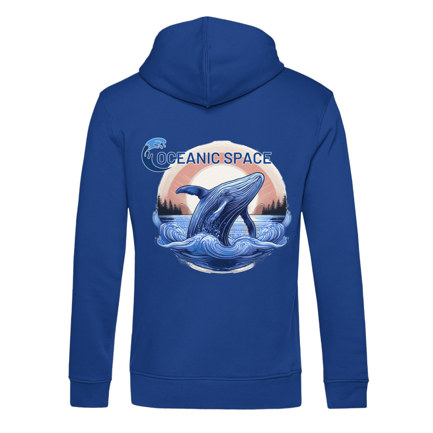 OCEANIC SPACE - Save our oceans - Organic Hoodie B&C - ThreadLabs