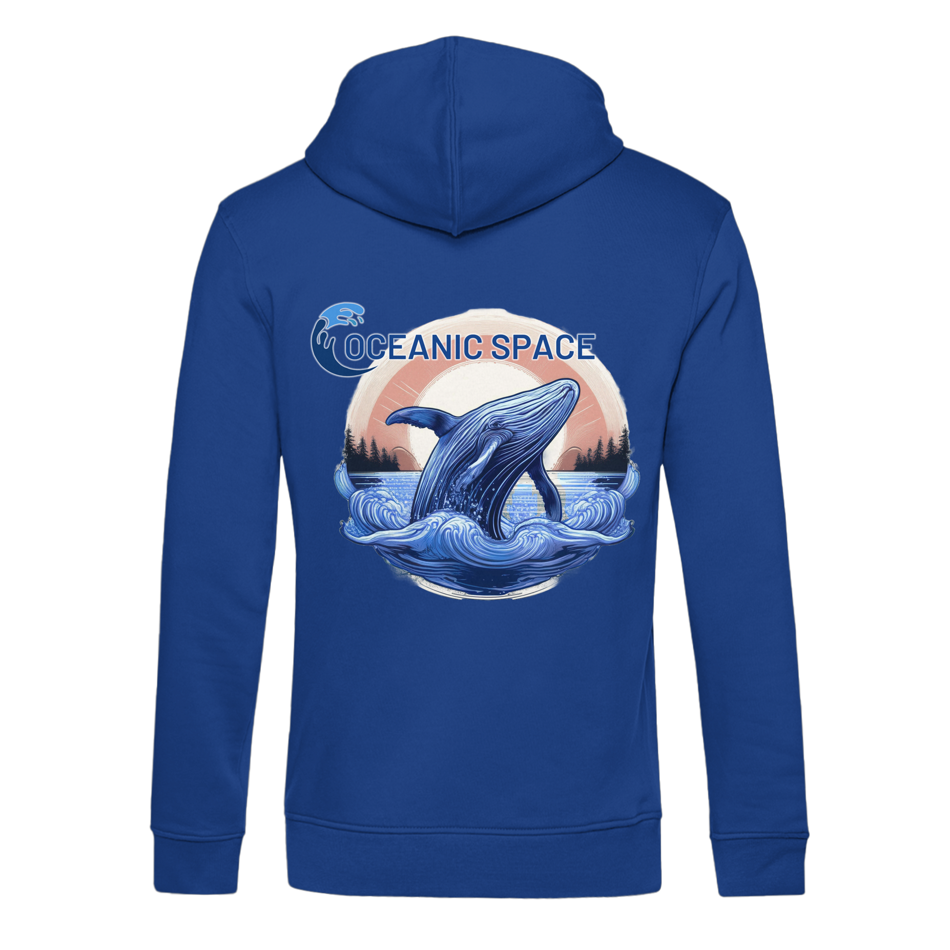 OCEANIC SPACE - Save our oceans - Organic Hoodie B&C - ThreadLabs