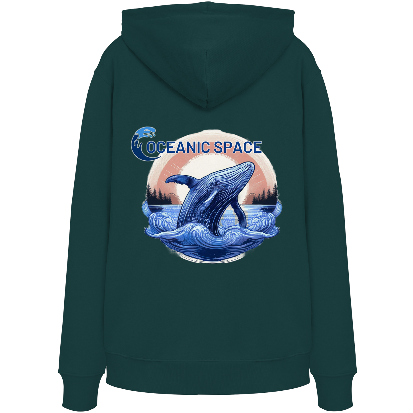 OCEANIC SPACE - Save our oceans - Organic Hoodie - ThreadLabs