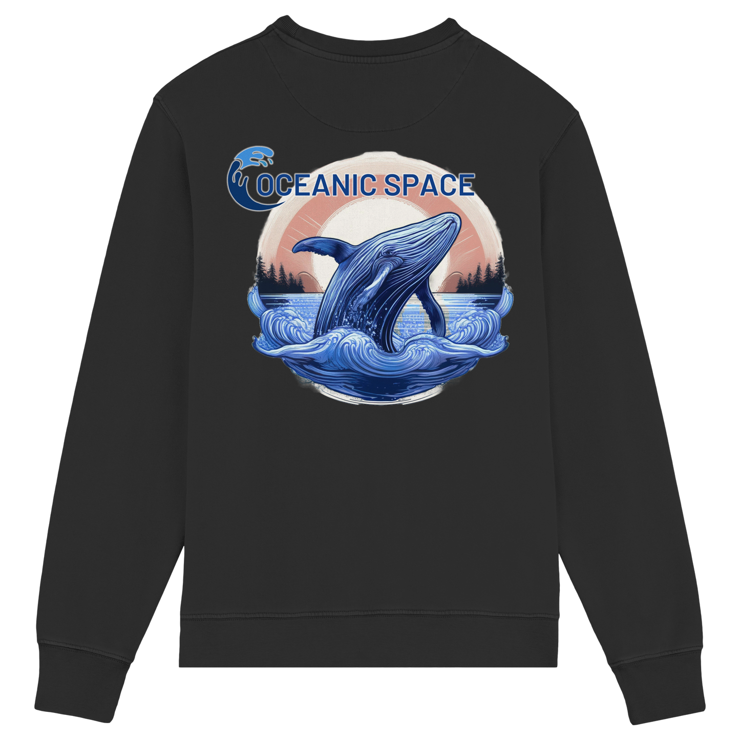 OCEANIC SPACE - Save our oceans - Organic Lightweight Sweatshirt - ThreadLabs