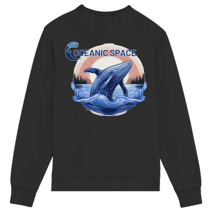 OCEANIC SPACE - Save our oceans - Organic Lightweight Sweatshirt - ThreadLabs