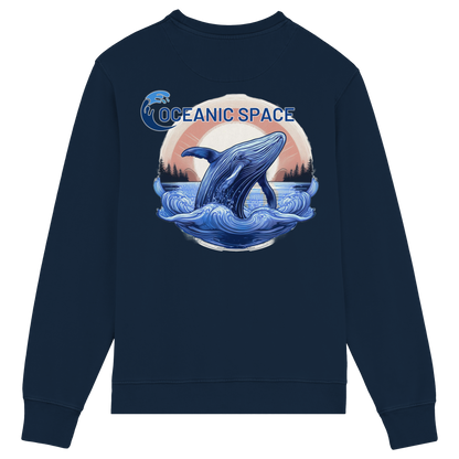 OCEANIC SPACE - Save our oceans - Organic Lightweight Sweatshirt - ThreadLabs