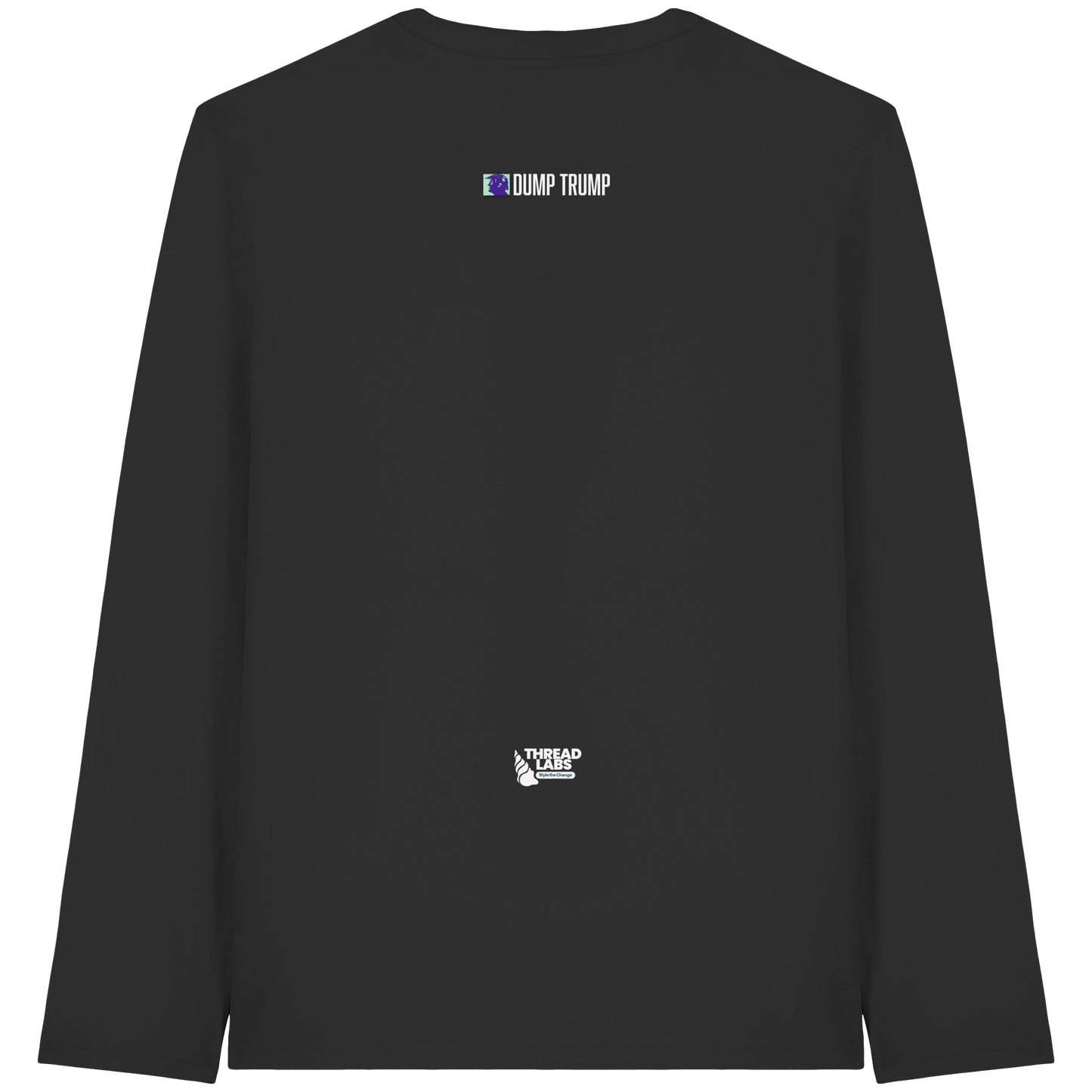 Dump Trump - Organic Longsleeve T-Shirt - ThreadLabs