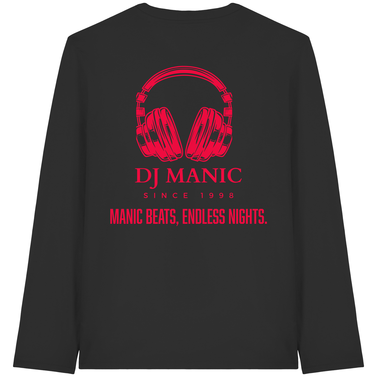 DJ Manic - Streetware - Organic Longsleeve T-Shirt - ThreadLabs