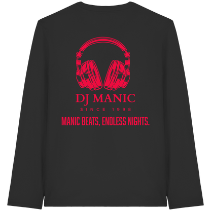 DJ Manic - Streetware - Organic Longsleeve T-Shirt - ThreadLabs
