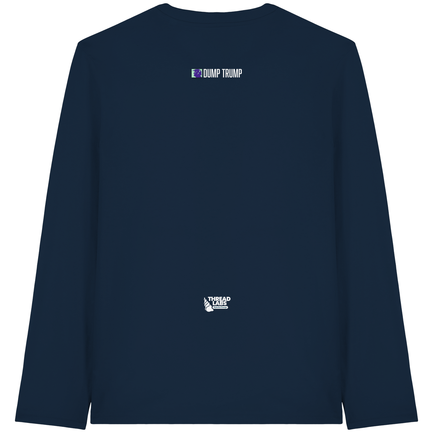 Dump Trump - Organic Longsleeve T-Shirt - ThreadLabs