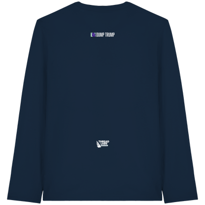 Dump Trump - Organic Longsleeve T-Shirt - ThreadLabs