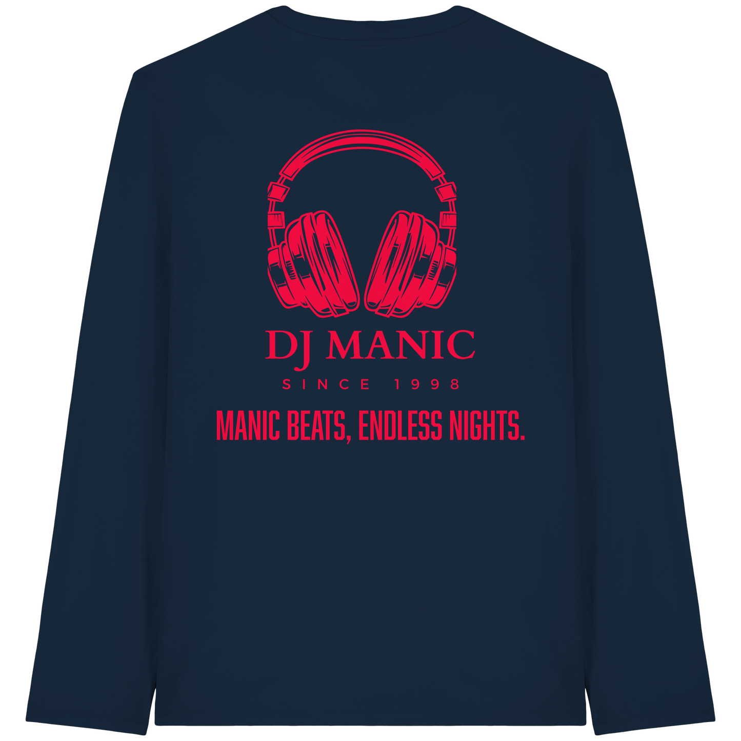 DJ Manic - Streetware - Organic Longsleeve T-Shirt - ThreadLabs