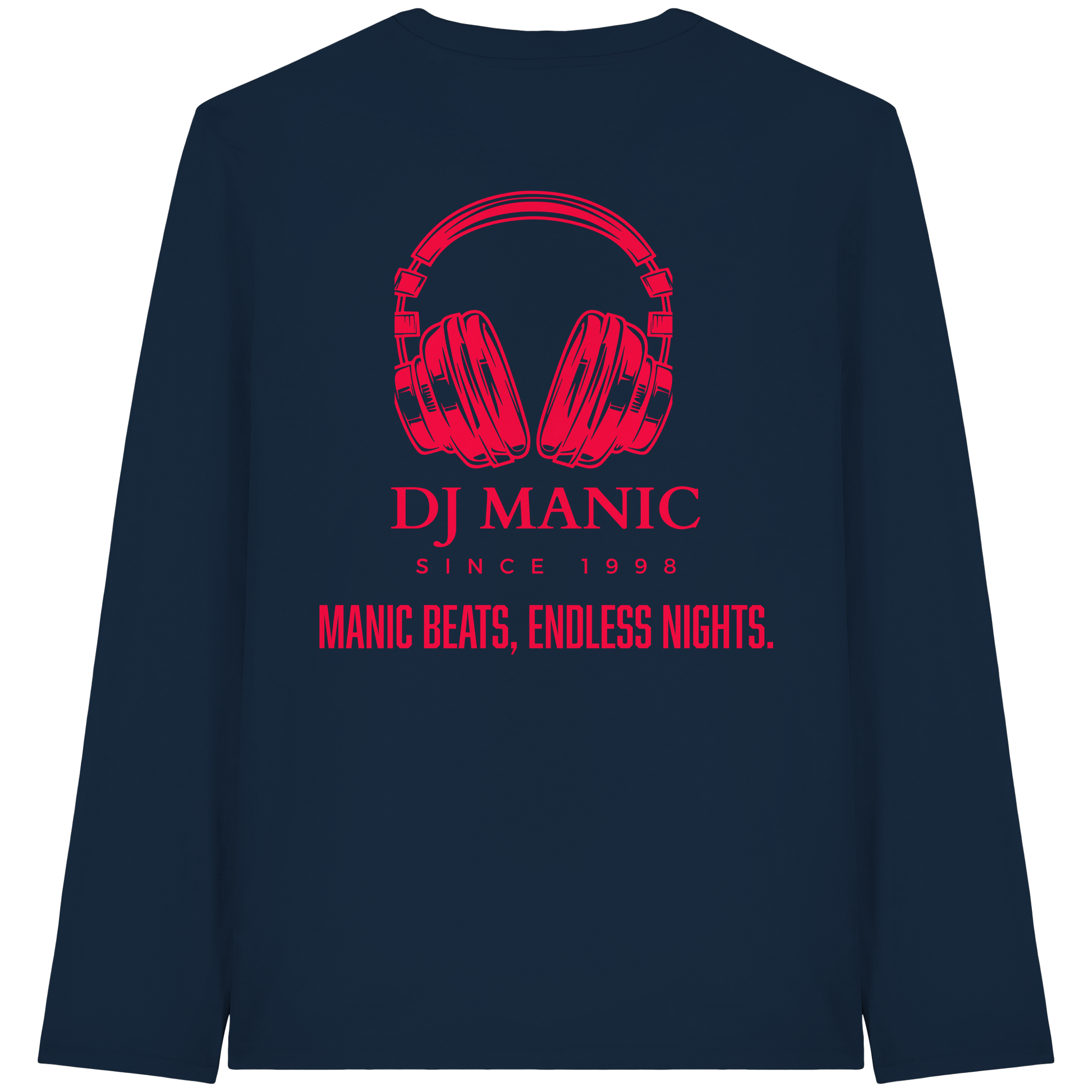 DJ Manic - Streetware - Organic Longsleeve T-Shirt - ThreadLabs