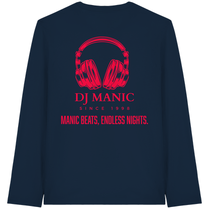 DJ Manic - Streetware - Organic Longsleeve T-Shirt - ThreadLabs