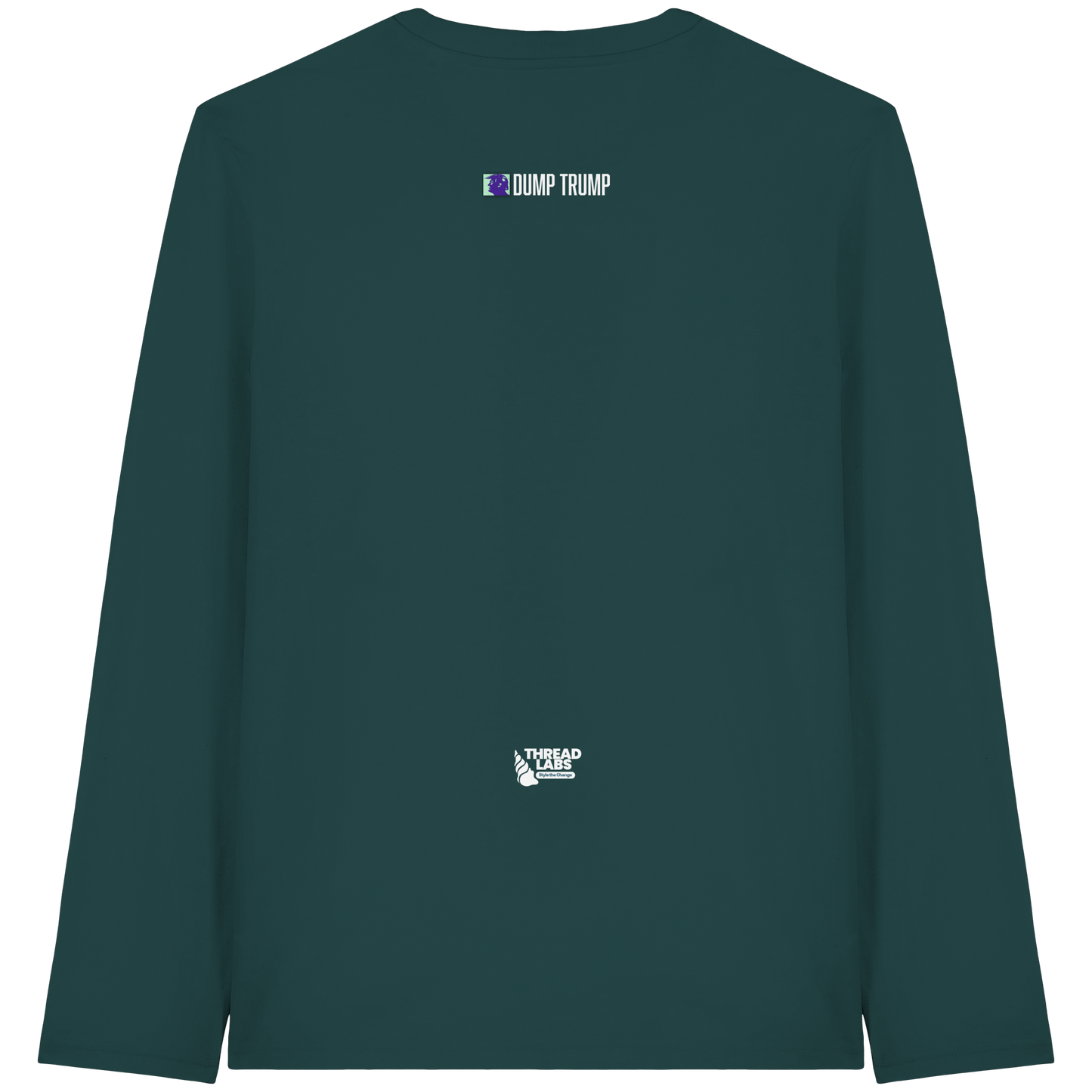 Dump Trump - Organic Longsleeve T-Shirt - ThreadLabs