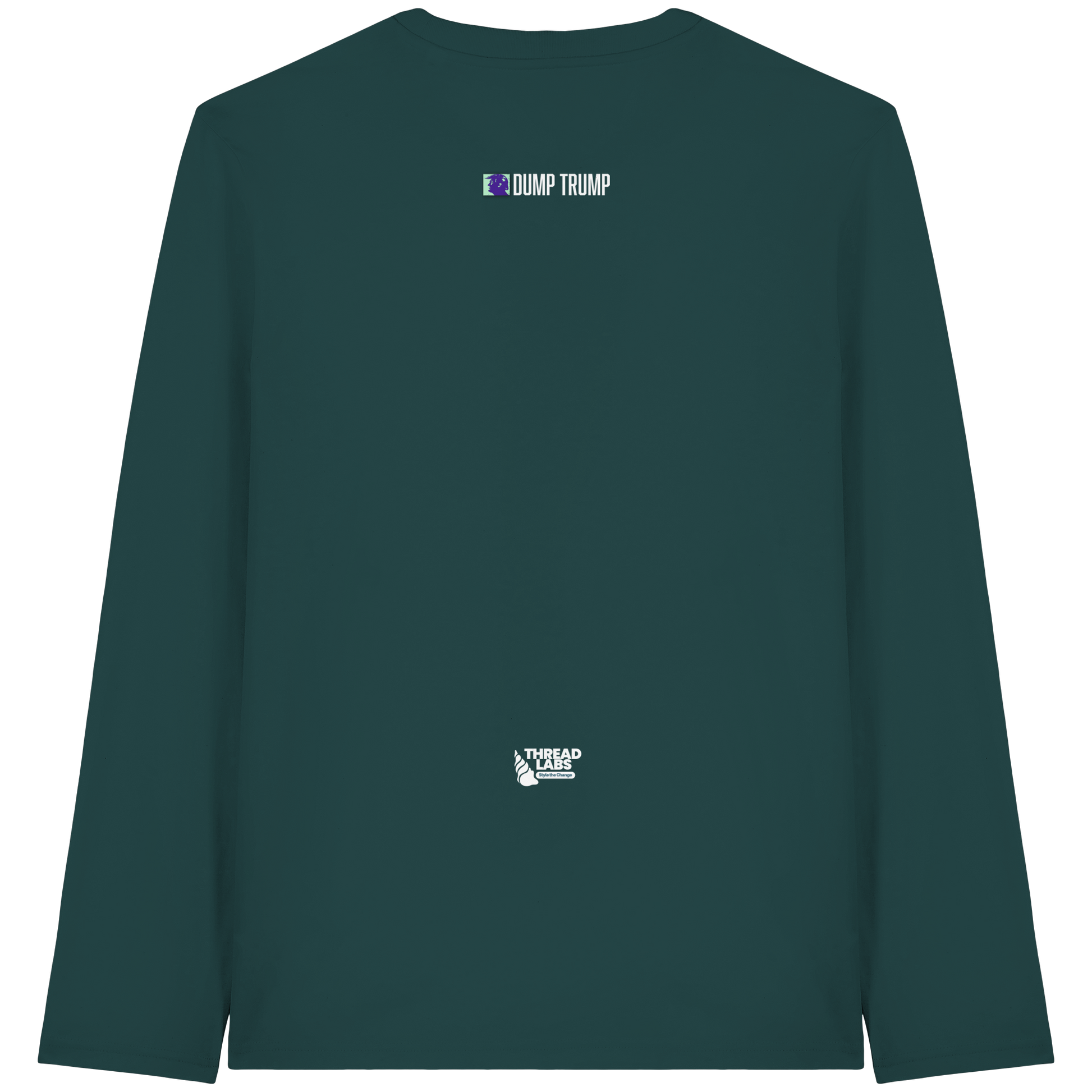 Dump Trump - Organic Longsleeve T-Shirt - ThreadLabs