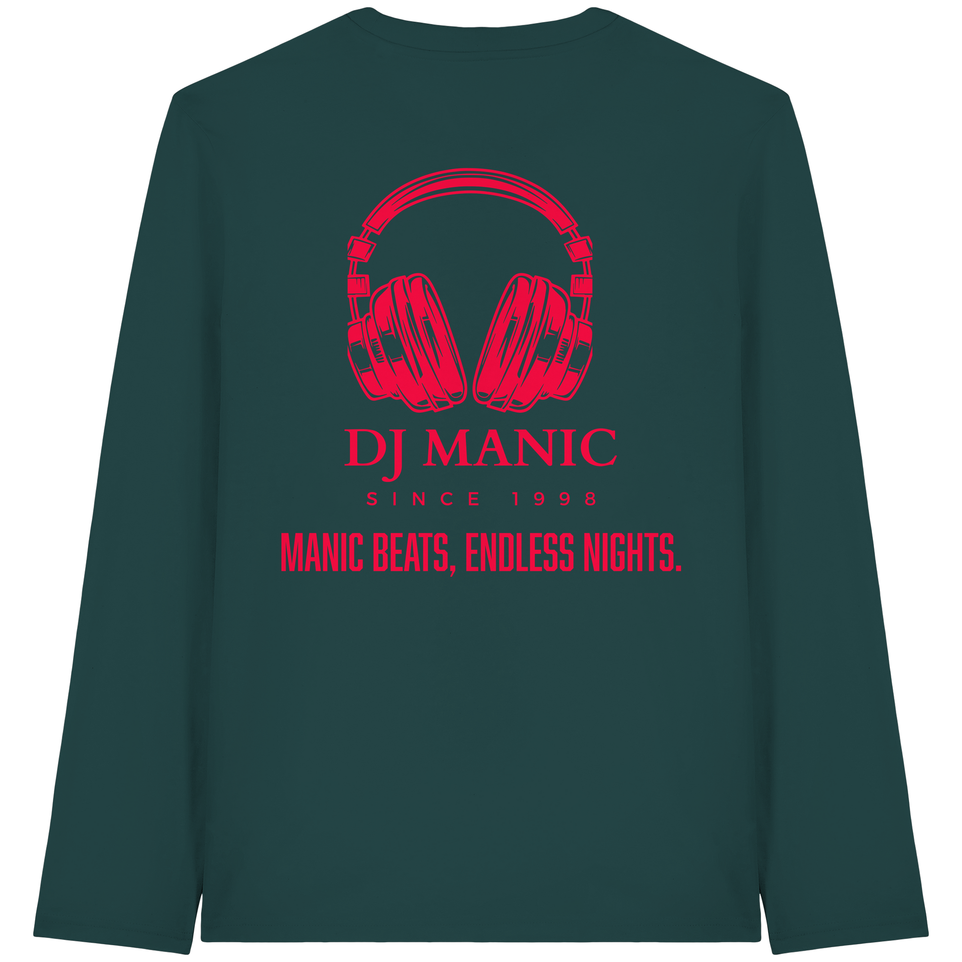 DJ Manic - Streetware - Organic Longsleeve T-Shirt - ThreadLabs