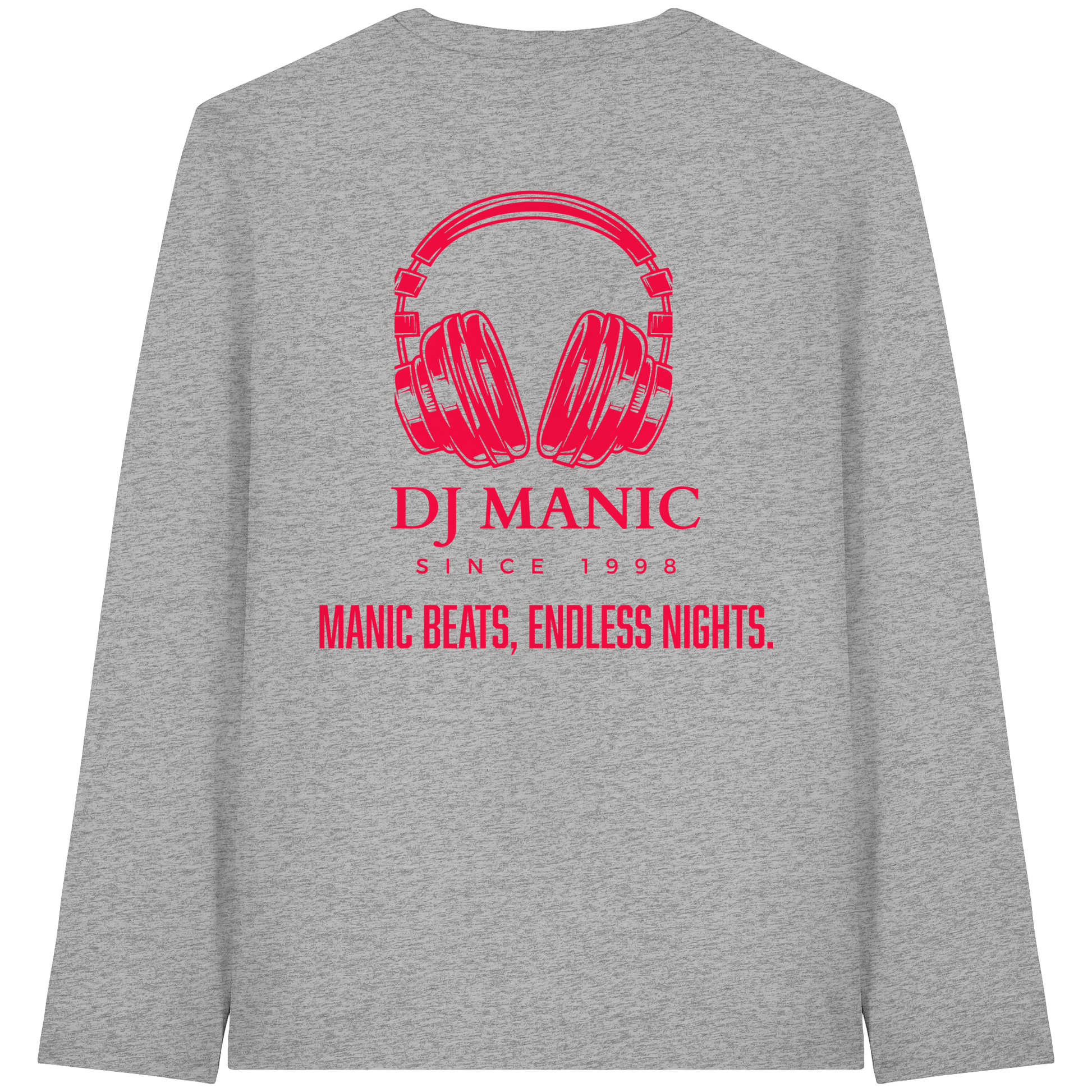 DJ Manic - Streetware - Organic Longsleeve T-Shirt - ThreadLabs