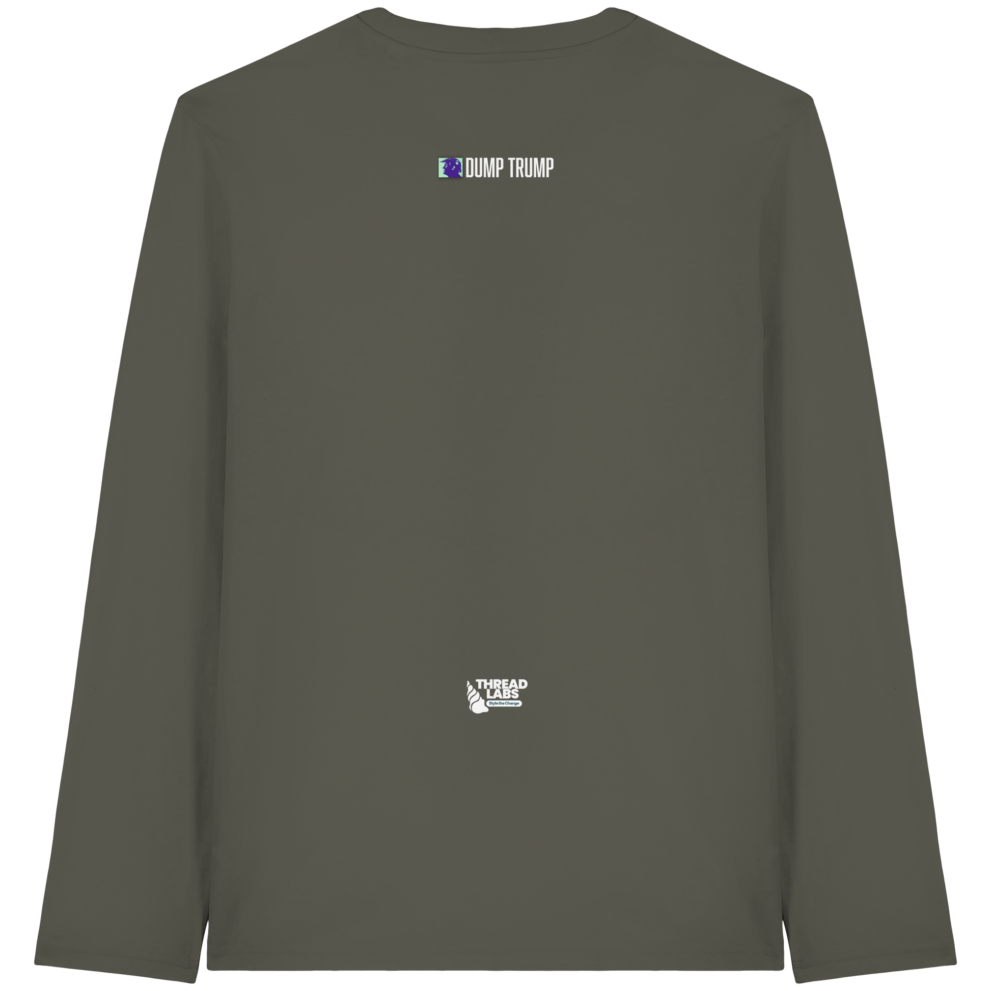 Dump Trump - Organic Longsleeve T-Shirt - ThreadLabs
