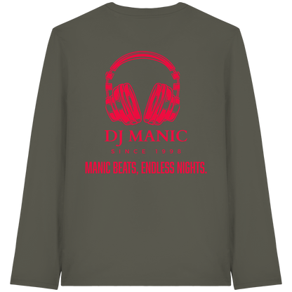 DJ Manic - Streetware - Organic Longsleeve T-Shirt - ThreadLabs