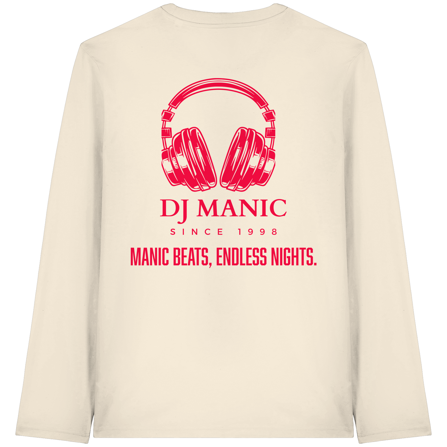 DJ Manic - Streetware - Organic Longsleeve T-Shirt - ThreadLabs