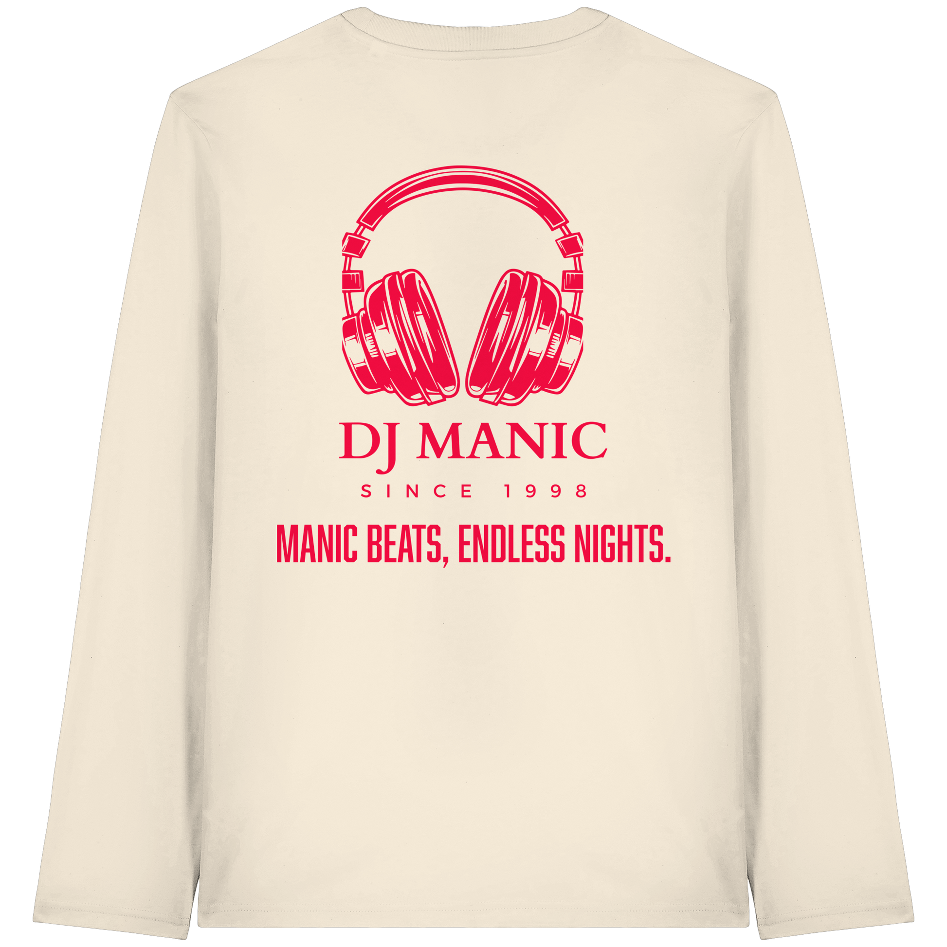 DJ Manic - Streetware - Organic Longsleeve T-Shirt - ThreadLabs