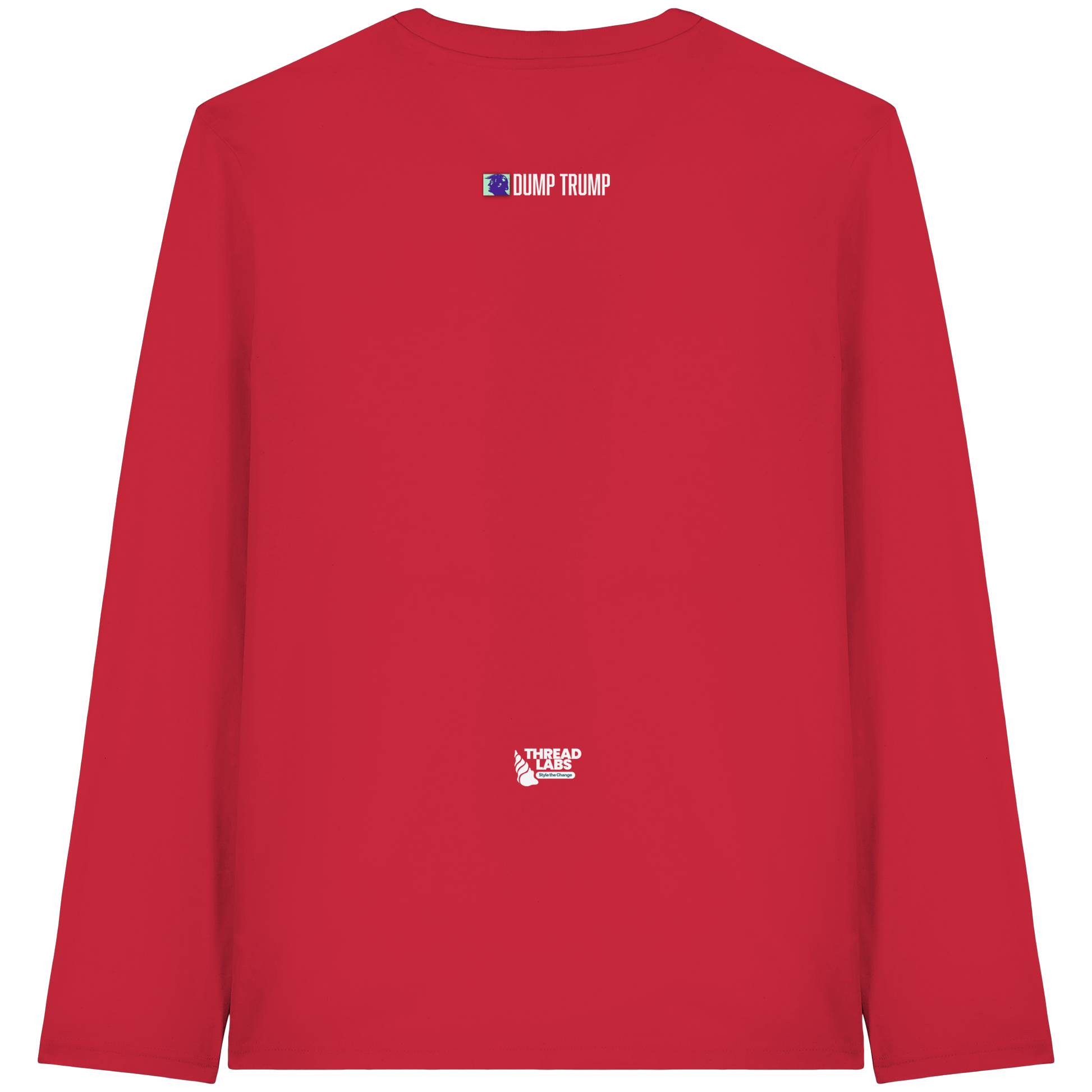 Dump Trump - Organic Longsleeve T-Shirt - ThreadLabs
