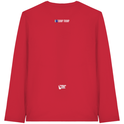 Dump Trump - Organic Longsleeve T-Shirt - ThreadLabs
