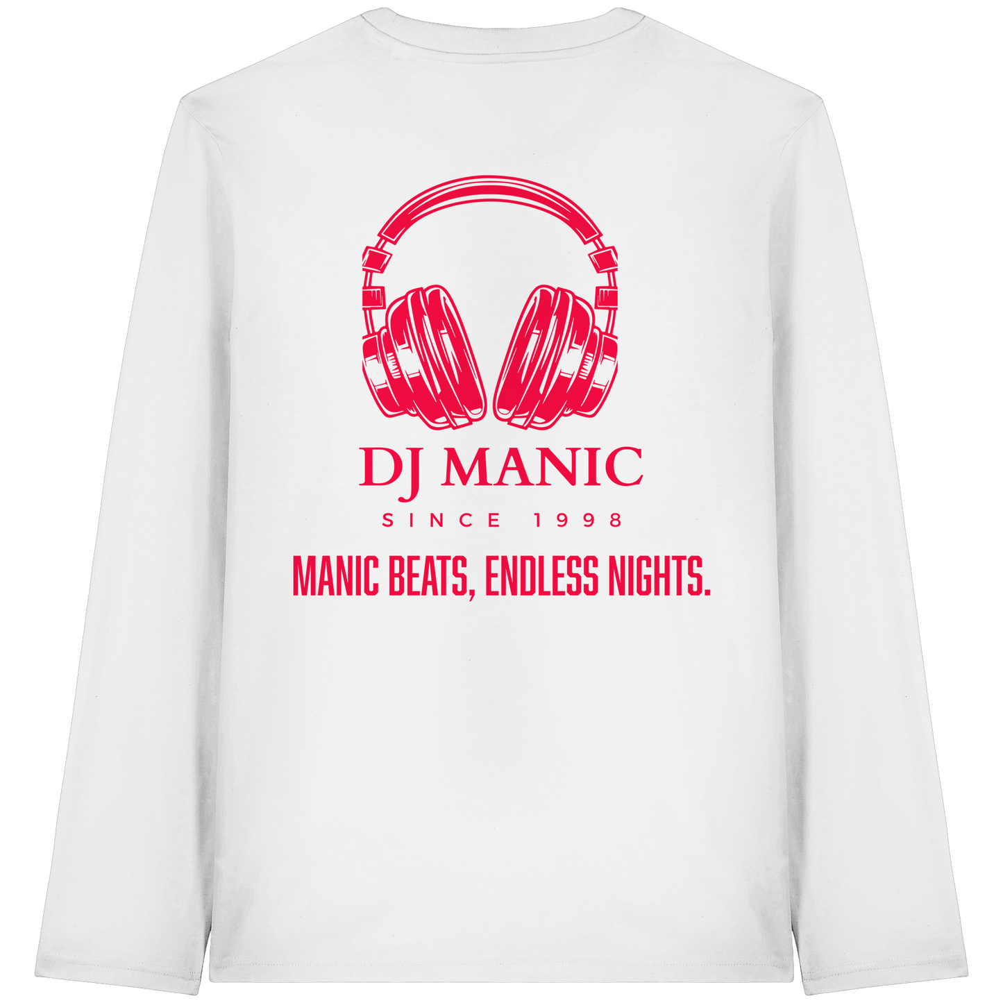 DJ Manic - Streetware - Organic Longsleeve T-Shirt - ThreadLabs