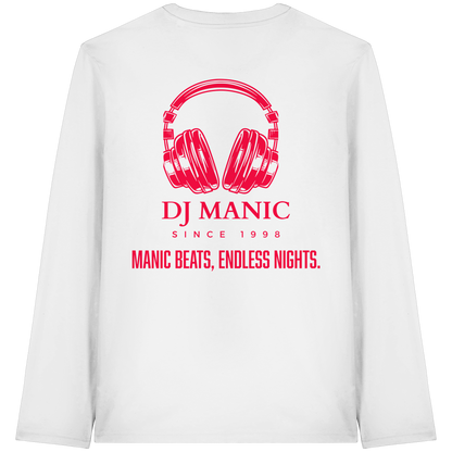 DJ Manic - Streetware - Organic Longsleeve T-Shirt - ThreadLabs