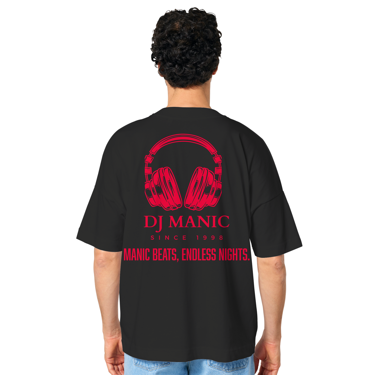 DJ Manic - Streetware - Organic Oversize Shirt - ThreadLabs