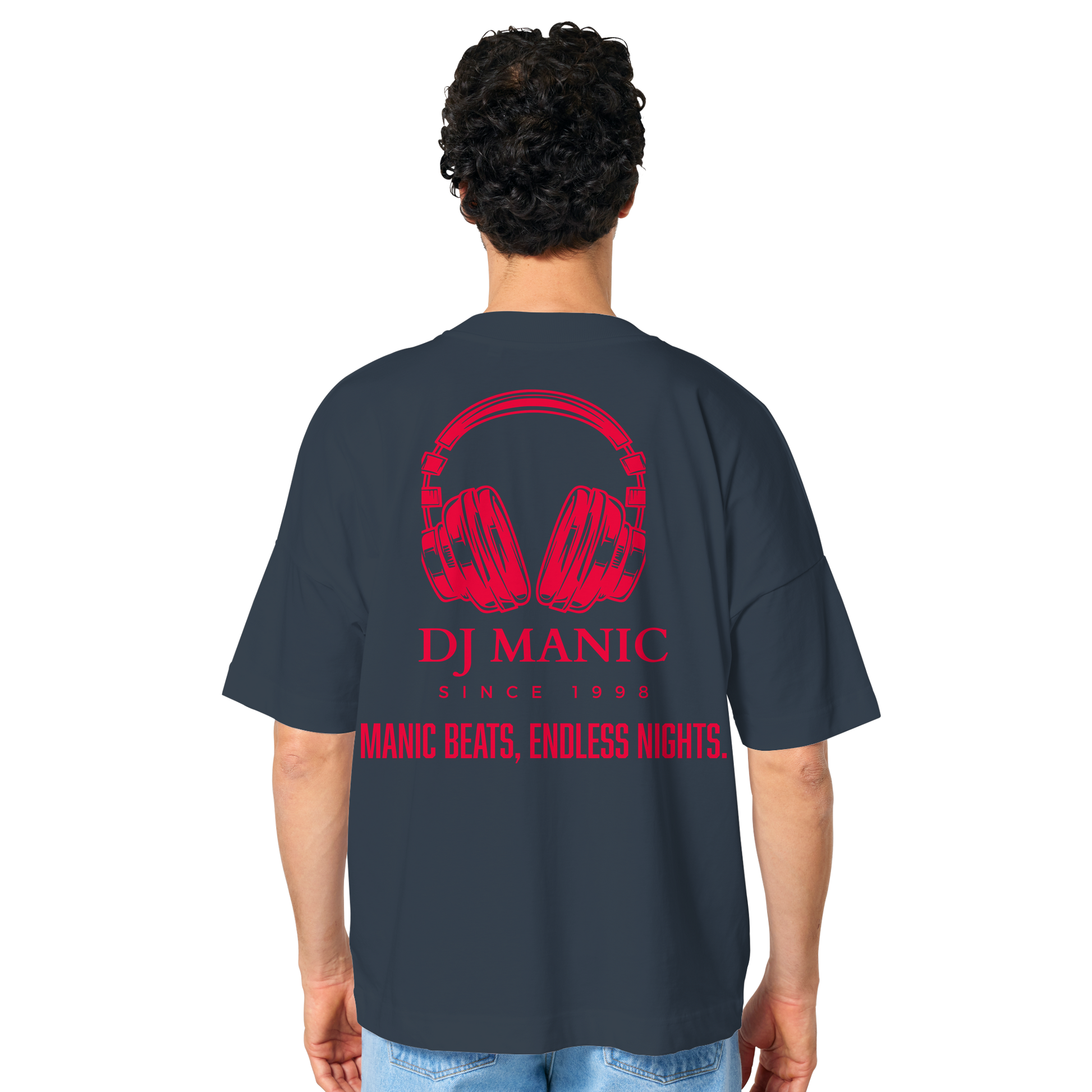 DJ Manic - Streetware - Organic Oversize Shirt - ThreadLabs