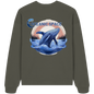OCEANIC SPACE - Save our oceans - Organic Oversize Sweatshirt - ThreadLabs