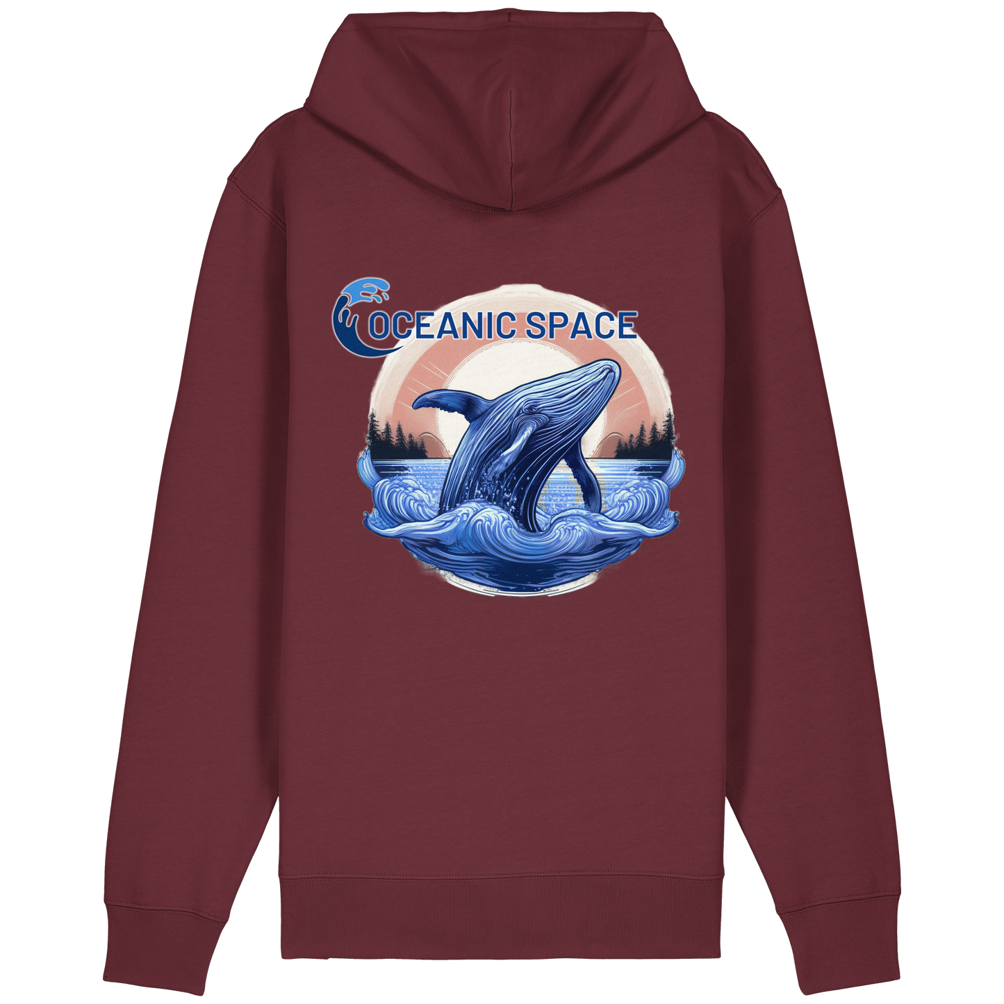 OCEANIC SPACE - Save our oceans - Organic Relaxed Zipper - ThreadLabs