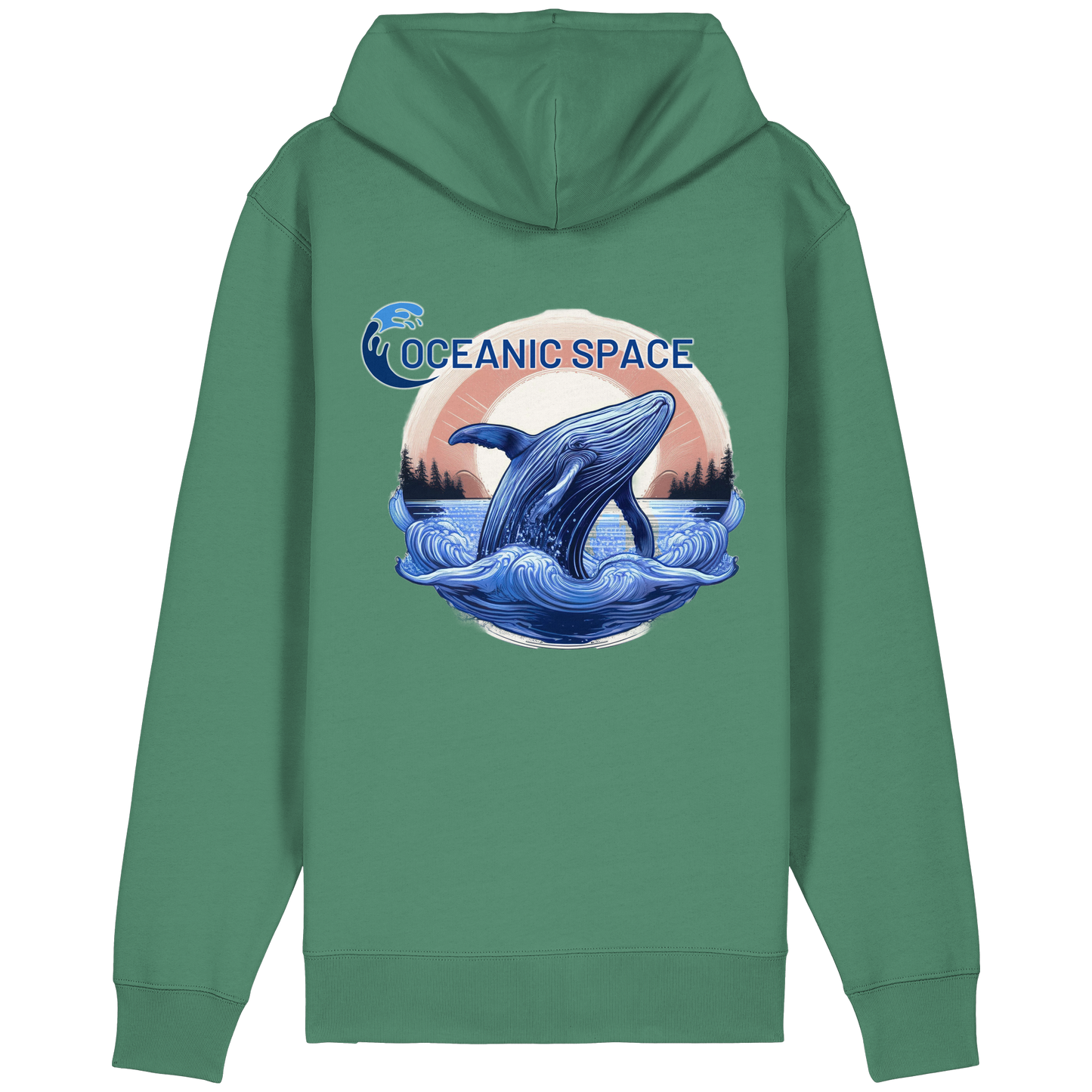 OCEANIC SPACE - Save our oceans - Organic Relaxed Zipper - ThreadLabs