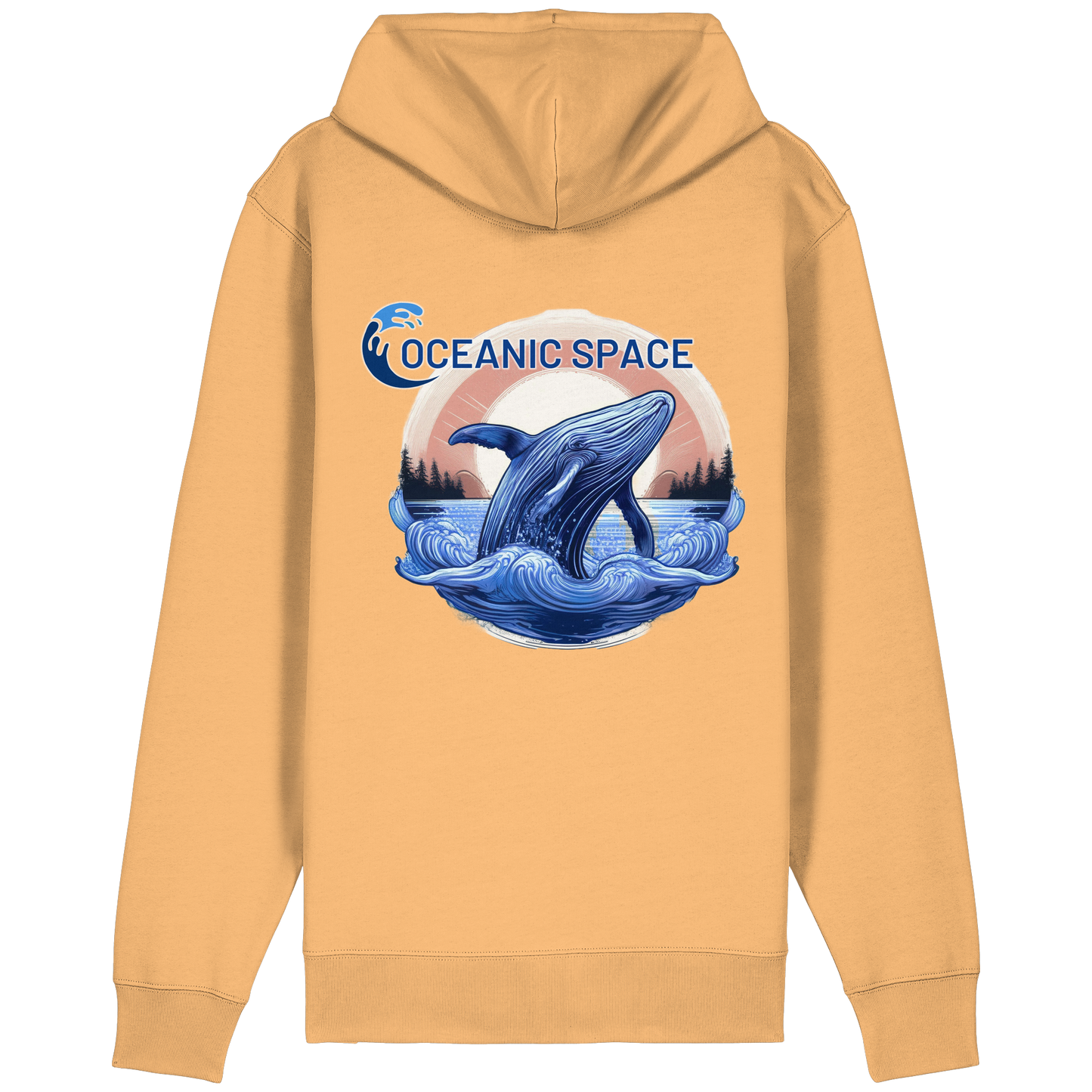 OCEANIC SPACE - Save our oceans - Organic Relaxed Zipper - ThreadLabs