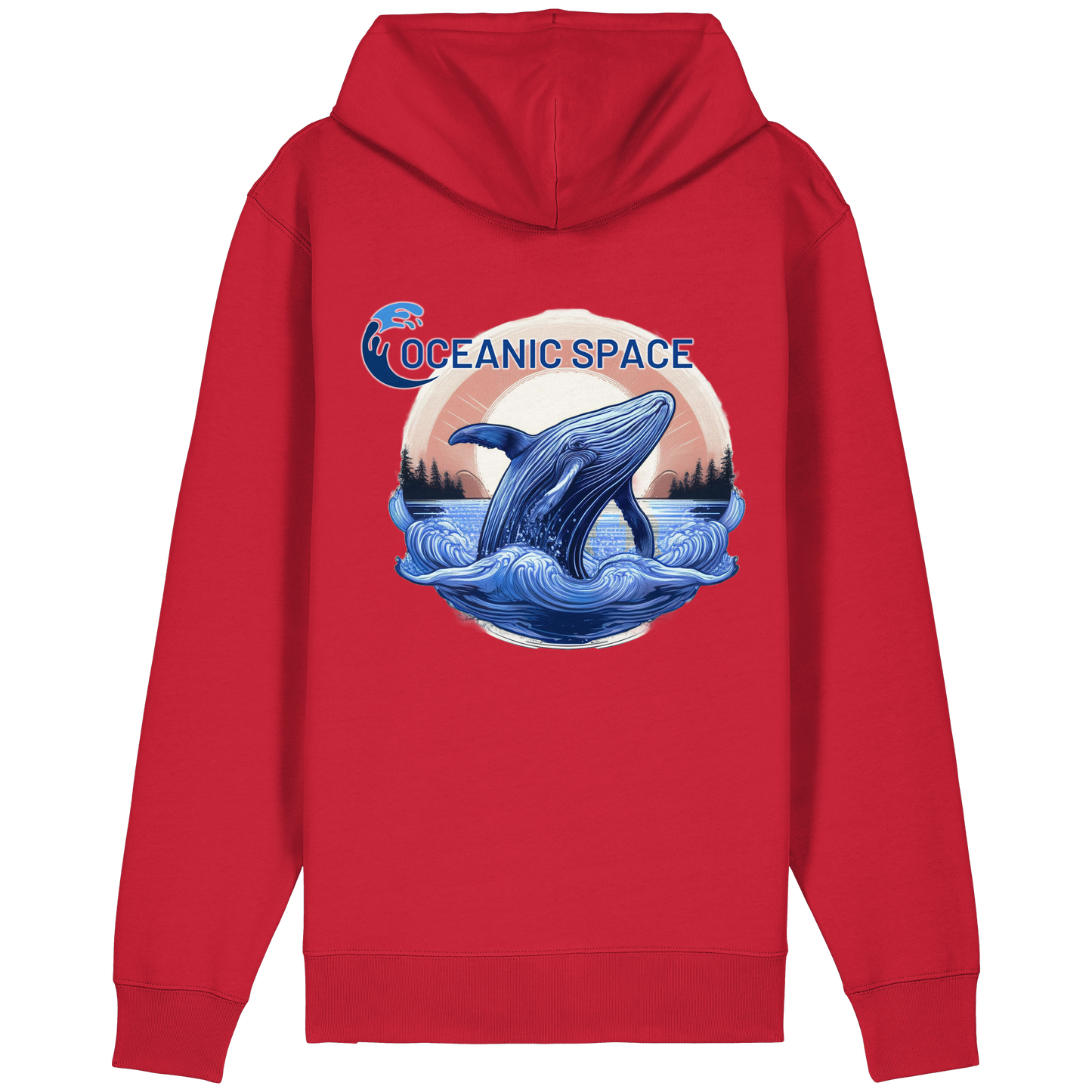 OCEANIC SPACE - Save our oceans - Organic Relaxed Zipper - ThreadLabs