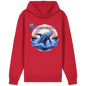 OCEANIC SPACE - Save our oceans - Organic Relaxed Zipper - ThreadLabs