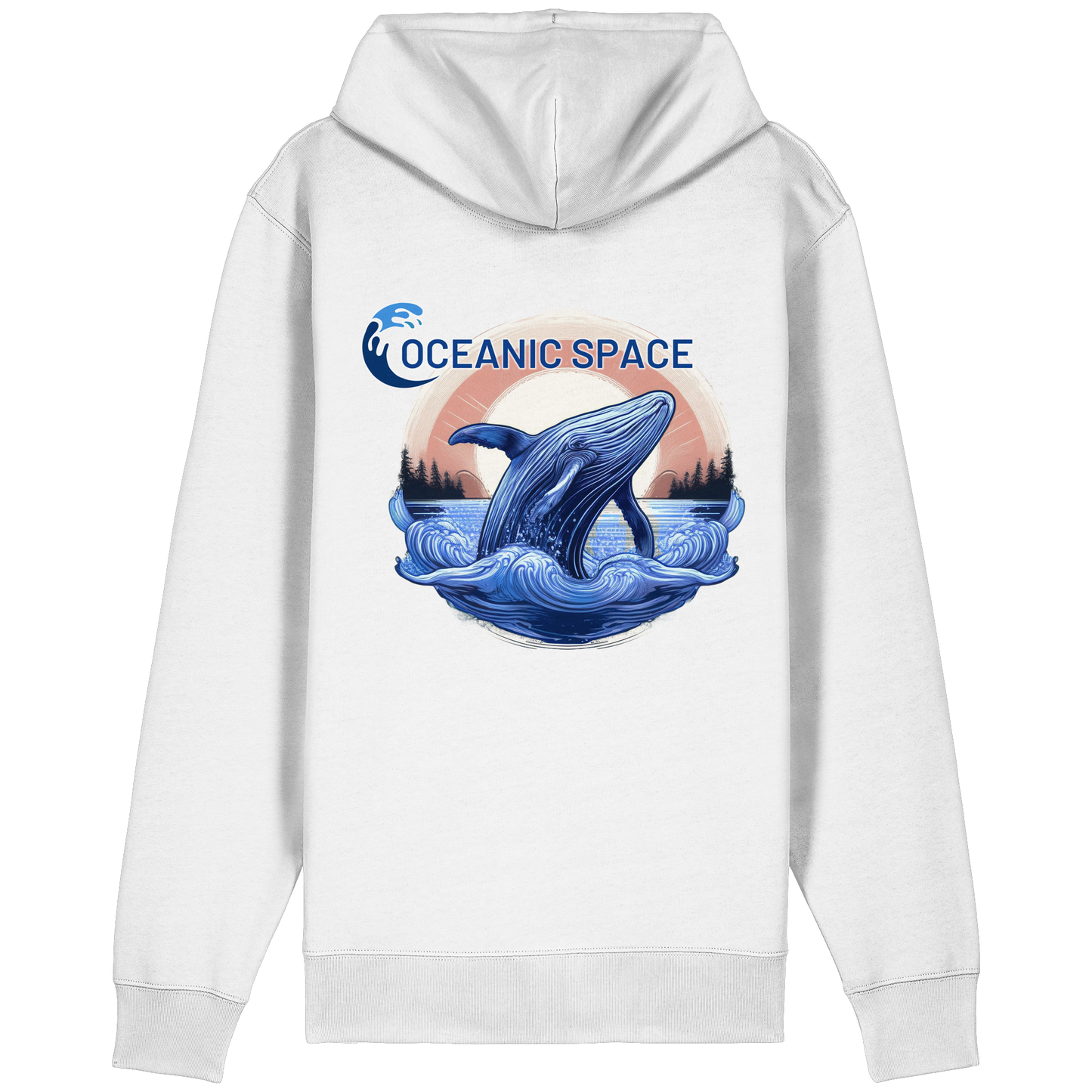 OCEANIC SPACE - Save our oceans - Organic Relaxed Zipper - ThreadLabs