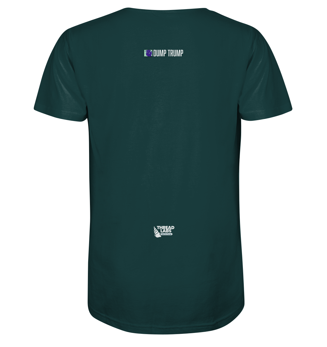 Dump Trump - Error 404: Truth not found - Organic Shirt - ThreadLabs