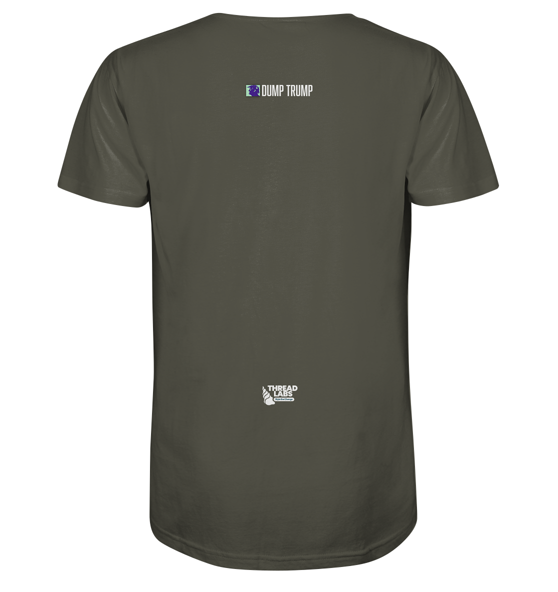 Dump Trump - Error 404: Truth not found - Organic Shirt - ThreadLabs