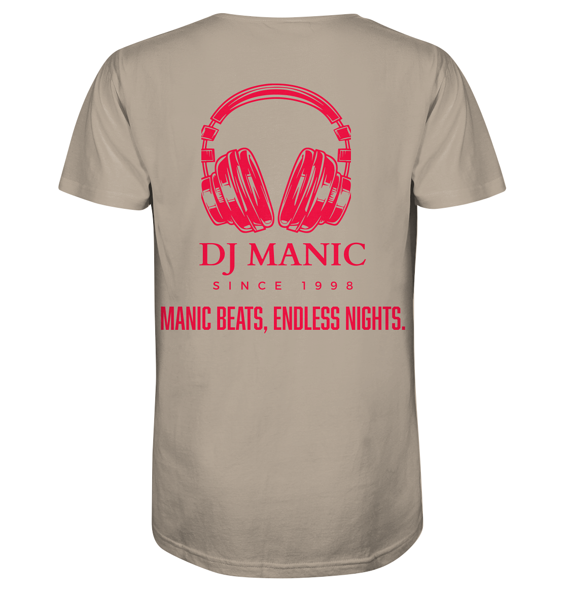 DJ Manic - Streetware - Organic Shirt - ThreadLabs