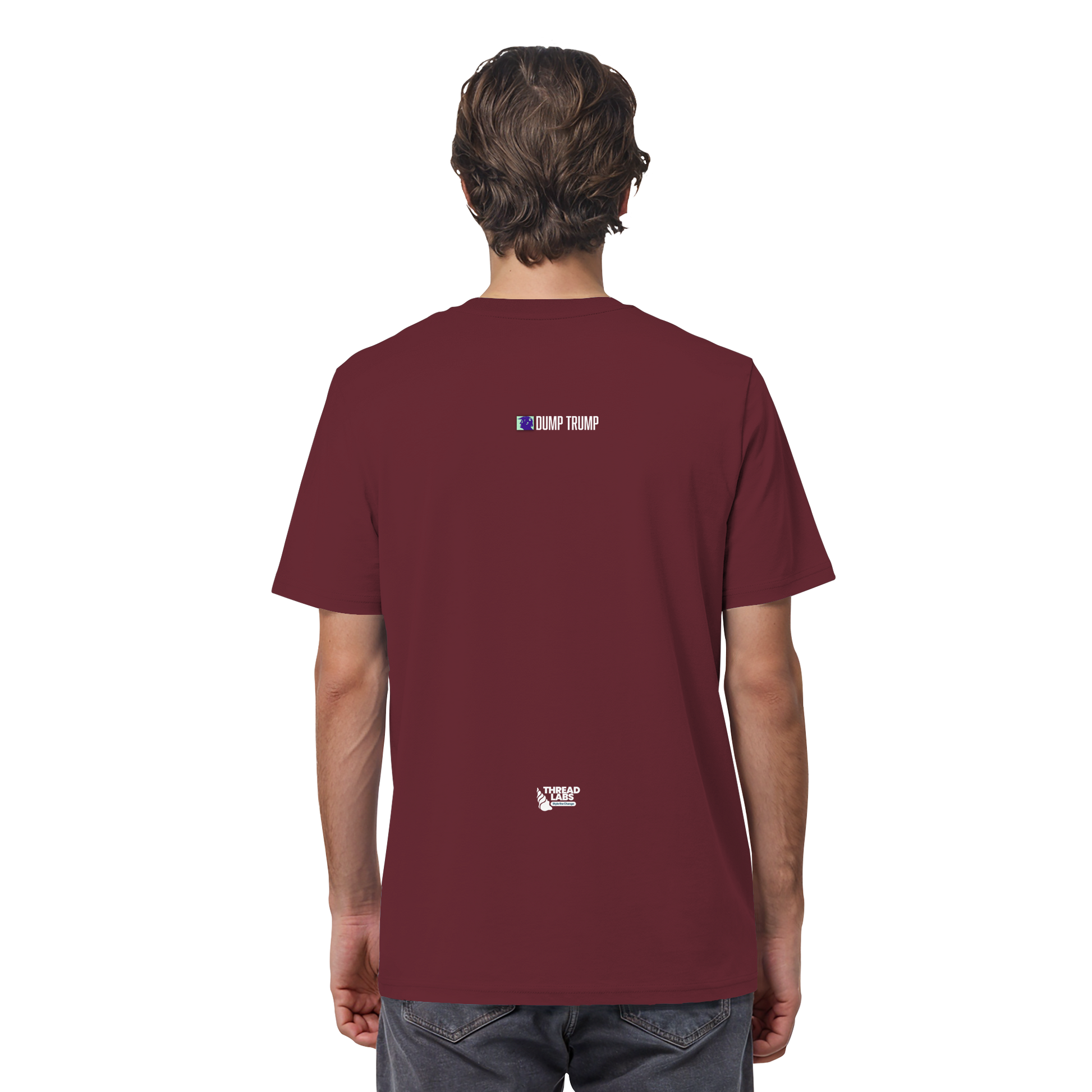 Dump Trump - Error 404: Truth not found - Organic Shirt - ThreadLabs