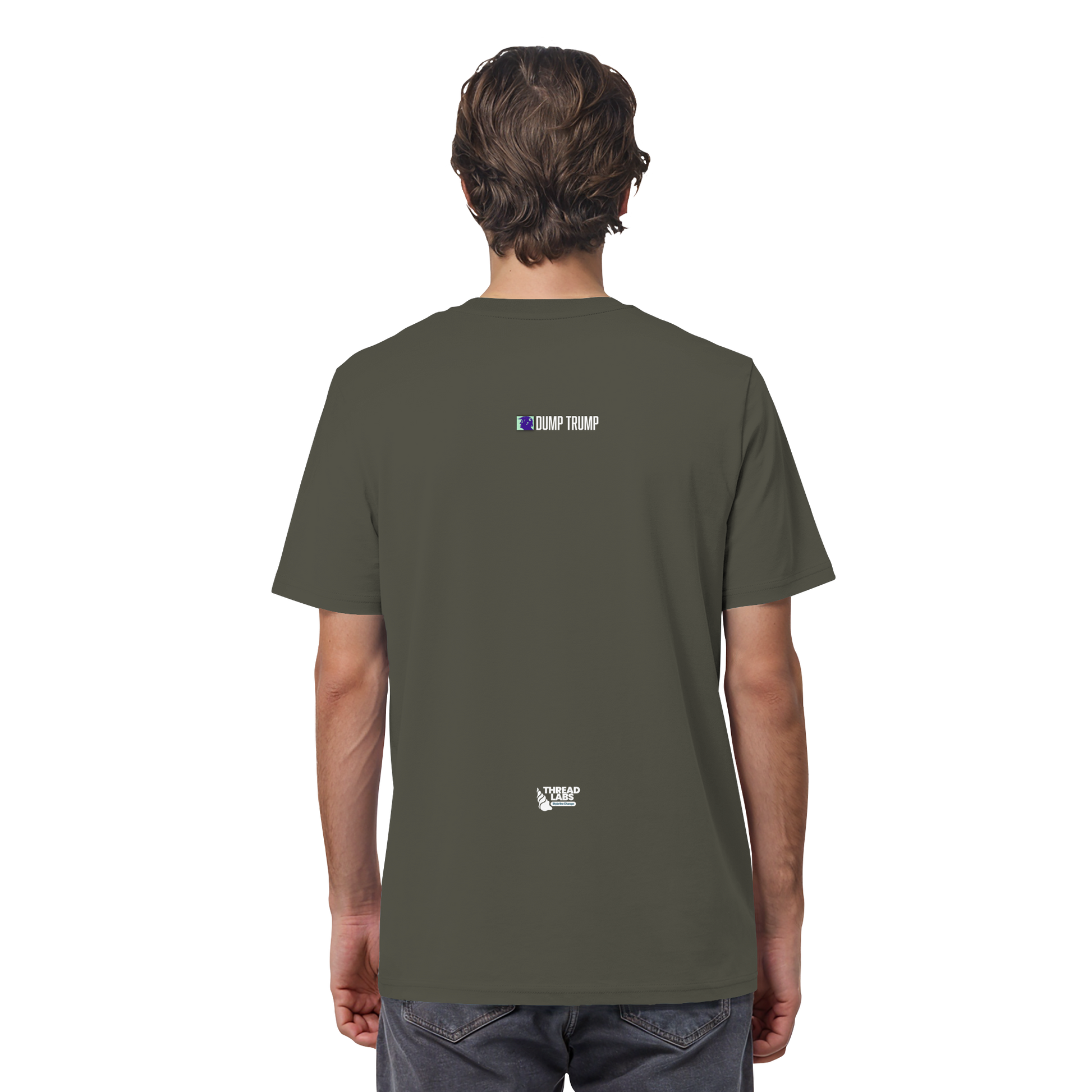 Dump Trump - Error 404: Truth not found - Organic Shirt - ThreadLabs