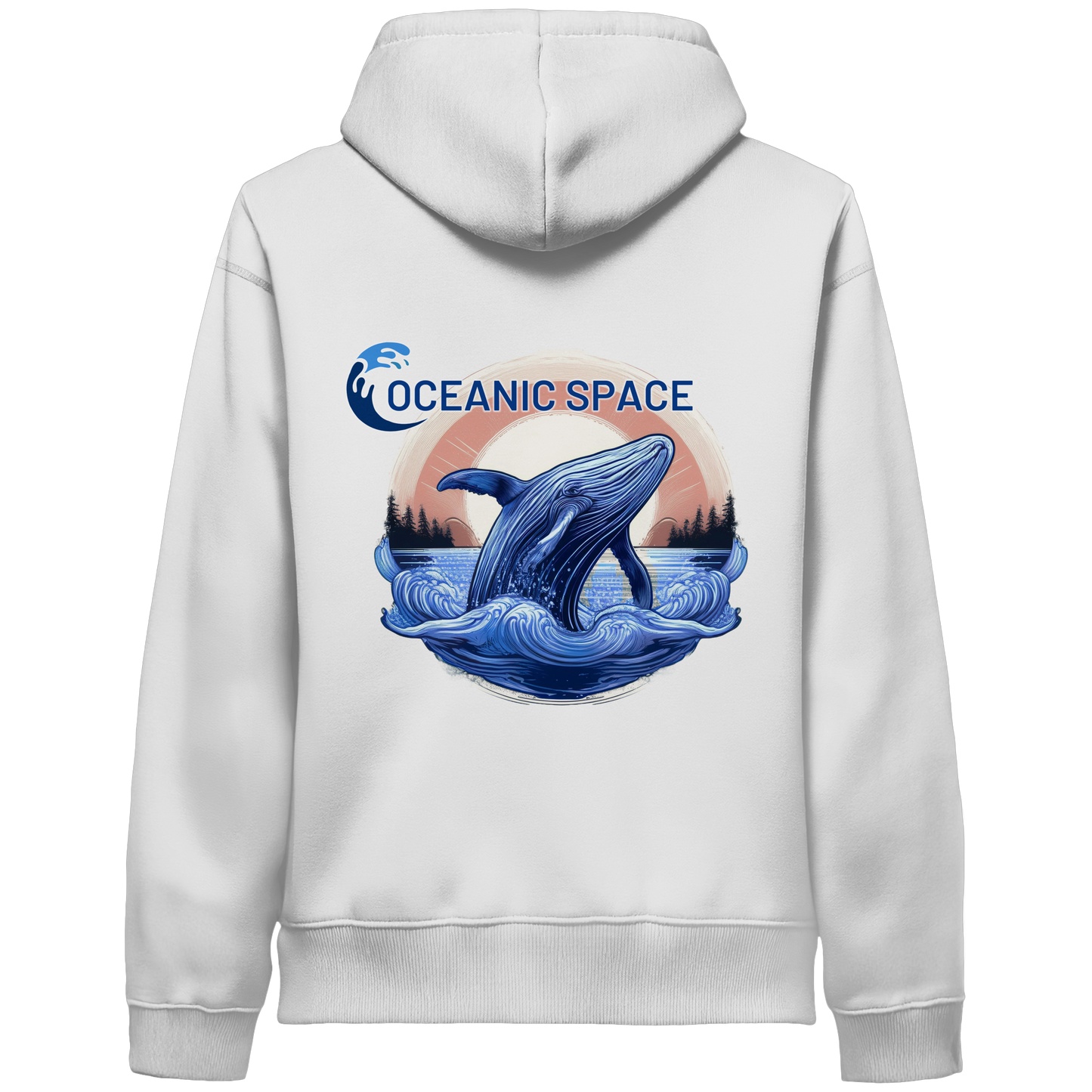 OCEANIC SPACE - Save our oceans - Organic Side Pocket Hoodie - ThreadLabs