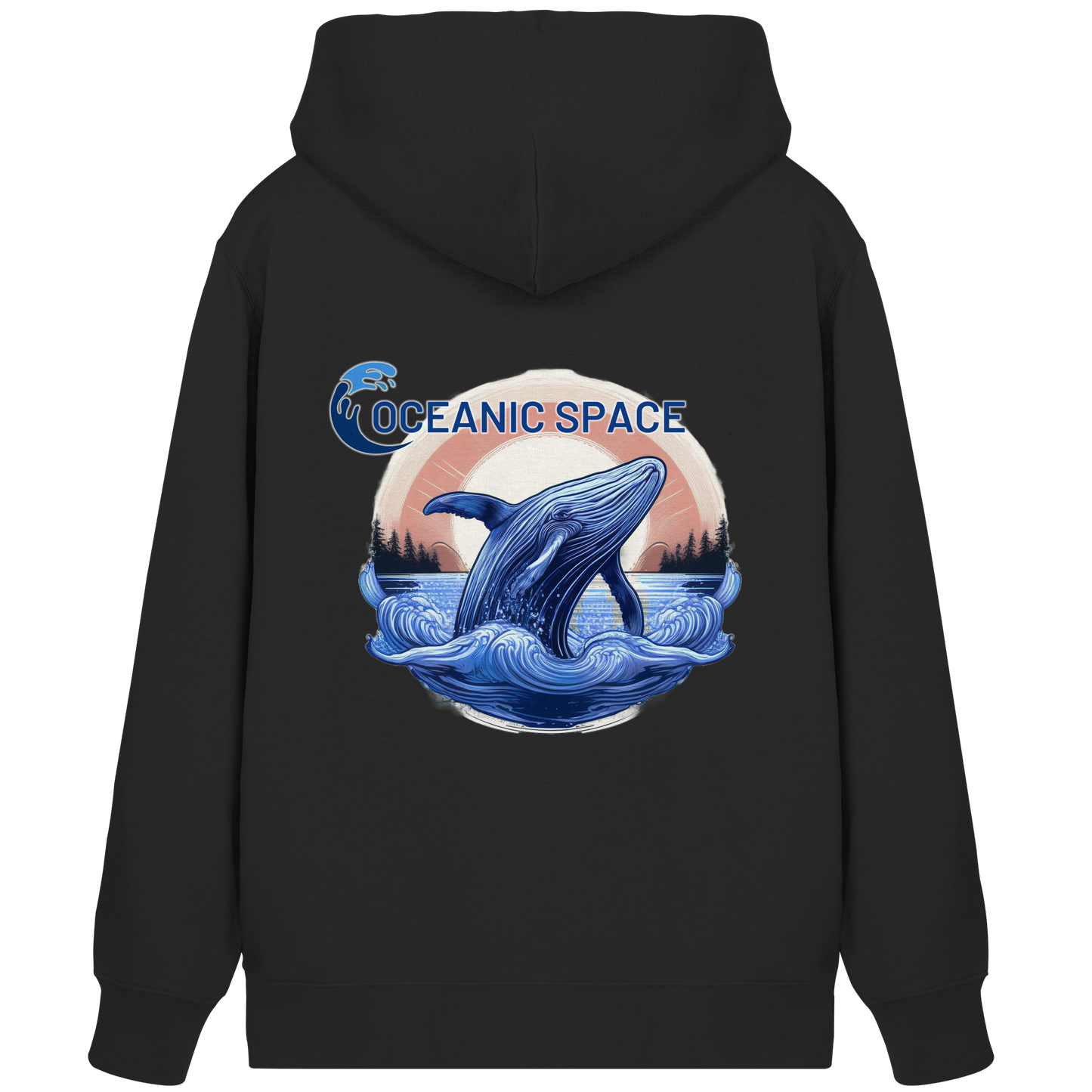 OCEANIC SPACE - Save our oceans - Organic Zipper - ThreadLabs